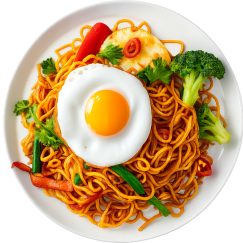  Egg Fried Noodles